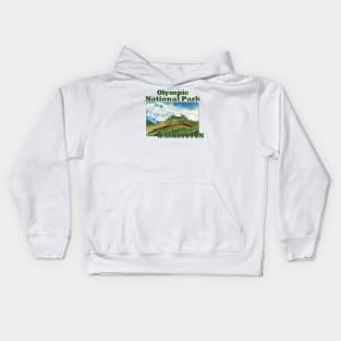 Olympic National Park, Washington Kids Hoodie